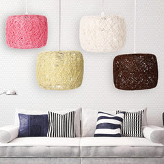 Modern Pendant Light Rope Ceiling Lamp Chandelier Home Fixture Decoration Lamp Cover