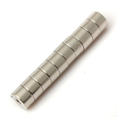 10pcs N50 Disc Rare Earth Neodymium Magnets 7mmx4mm Countersunk Hole