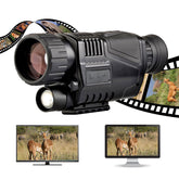12MP Hunting Night Vision 5X 200M Infrared 32G TF Card Monocular Wildlife HD Digital Camera
