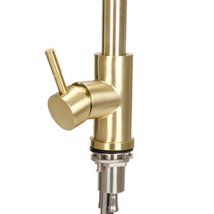 Stainless Steel Kitchen Faucet Pull Out Spout Hot Cold Water Mixer Tap Two Modes