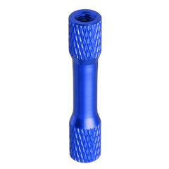 10Pcs M3 28mm Knurled Standoff Aluminum Alloy Multicolor