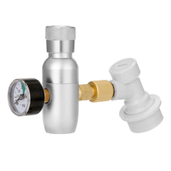Mini CO2 Charger 60/150 PSI Homebrew Kegging Pressure Reducing Valve Ball Lock