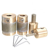 4pcs Grinding Bits Set MCB18 MCB14 MCB1 MCB34 Grinder Head for Grinding Machine