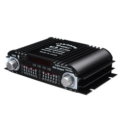 12V Car Mini Hi-Fi Digital Bluetooth Audio Power Amplifier Four Channel Output with Remote Control
