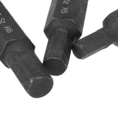 3pcs H4-H6 Hexagon Impact Screwdriver Bits 8mm Hex Shank 36mm Hexagon Screwdriver Bits Set