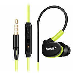 Sport Stereo Bass 3.5mm In-ear Earphone Running Waterproof Sweatproof with Mic Headset