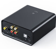 Audio Amplifier AK4493EQ 768K/32Bit DSD Decoding DAC AMP with RCA 6.35/3.5mm Output USB-B OPT COAX RCA Input