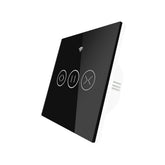 433MHz Smart Touch Curtain Switch Roller Blinds Shutter Wireless Control Relay Status Works with Alexa Google Home