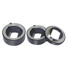 10mm 16mm 21mm E-Mount Metal Auto Focus Macro Extension Tube Ring for Sony A7 A7II A7III A7SII A6000 A6300 A6500 NEX 5 Mirrorless Camera Adapter Ring
