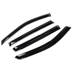 4Pcs Plastic Exterior Visor Vent For TOYOTA RAV4 2019-2020 Shades Window Sun Rain Guard Deflector