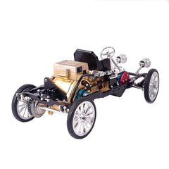 Car Model Single Cylinder Engine Aluminum Alloy Model Gift Collection Toys