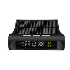 External Temperature Warning Tire Pressure Monitor System Alarm with Solar Display