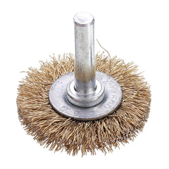 12Pcs Wire Wheel Brush Cup Wire Brush Set 6mm Shank For Removal of Rust/Corrosion/Paint-Reduced
