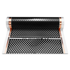 50-200cm 220W Honeycomb Reticulated Floor Heating Film Infrared Underfloor Film Pads