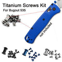 Replacement Titanium Screws Alloy Spindle Kit Mount Hot Screws For Bugout 535