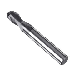 7pcs 4 Flutes Ball Nose End Mill Set 55 Degree CNC Milling Cutter