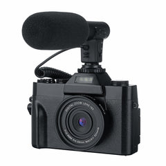 Vlog Camcorder 30MP 16X Digital 4K Camera Support Microphone for Tik Tok Youtube Live Streaming