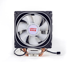 12CM 1300RPM 4 Copper Tube RGB Color Change CPU Cooling Fan Intelligent Speed Regulation