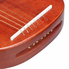 7-String Mahogany Wood Iyre Harp With Bag Tunning Tool