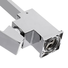 Modern Swivel Spout Kitchen Sink Taps Basin Mixer Tap Square Brass Faucet