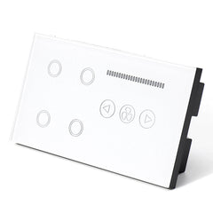 WiFi Smart Push Button Curtain Roller Blinds Shutter Switch Tuya Remote Control Motorized Motor Works with Alexa Google Home