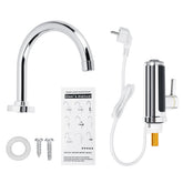 360 Electric Heater LED Faucet Tap Hot Water Bathroom Kitchen Fast