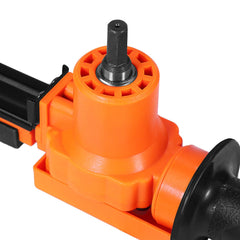 Reciprocating Saw Attachment Adapter for Wood Metal Cutting, Orange
