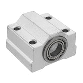 10mm Slide Bushing Block With 2 Bearings for No Power Spindle Assembly Small Lathe Accessories