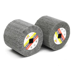 120x100mm 400 to 600 Grit Metal Steel Wire Drawing Burnishing Polishing Wheel for Burnishing Machine