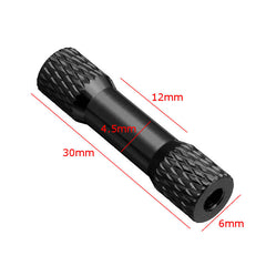 10Pcs M3 30mm Knurled Standoff Aluminum Alloy Multicolor
