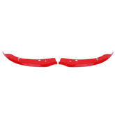 Front Bumper Lip Splitter Protector Red For Dodge Charger SRT Scat Pack