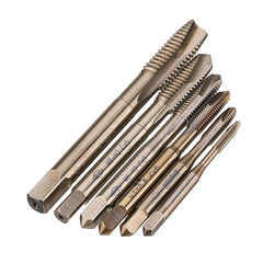 M3-M10 HSS Co M35 Machine Sprial Point Taps Metric Screw Tap Right Hand Thread Plug Tap Drill