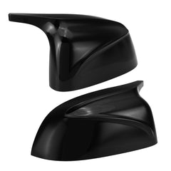 M Style Glossy Black Replacement Side Mirror Cover Caps