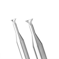 55-Degree Four-Edged Carbide Tungsten Steel Mill Straight-Handle Swallowtail Knife Aluminum With Cnc Slotting Router Bit