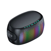 HIFI Sound 3D Surround Bluetooth Wireless Speaker AUX/U Disk/TF Card Connection 8h Playtime with Dynamic Colorful Lights