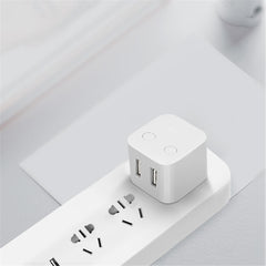 Dual USB Fast Charging Auto Power Off Smart Wireless 2500W 10A Socket Charger Adapter For Smart Home