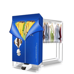 1500W Remote Control Electric Clothes Dryer Folding Wardrobe Heating Machine