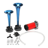 12V 178DB Air Horn Dual Trumpet Ultra Loud Universal For Train Trailer Truck Motorcycle