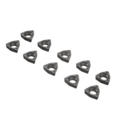 10Pcs Carbide Square Or Triangle Blade U-shaped Deep Hole Drill Violent for Lathe