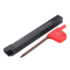 10mm Shank Lathe Turning Tool Holder Boring Bar with 10pcs CCMT060204 Carbide Inserts