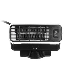 400W Car Portable Electric Heater 2 Modes Wind Heating Cooling Fan Defroster Demister Low Noise