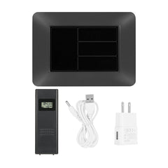 Multi-functional Wireless Digital Thermometer Hygrometer Colorful LCD Weather Forecast Clock