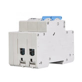 WIFI Smart 2P 63A 220V Circuit Breaker Electrical Energy Meter Power Air Switch Timer Works with Google Alexa
