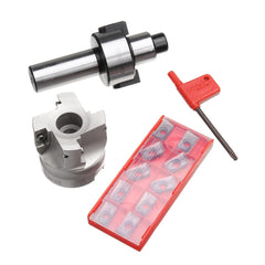 Shank 400R 50mm Face Milling CNC Cutter With 10pcs APMT1604 Carbide Inserts CNC Tool