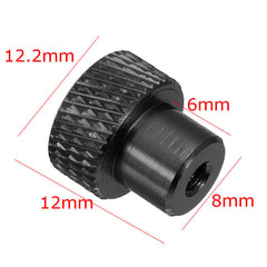 10Pcs M3 Frame Hand-tight Flange Nut Cap Aluminum Alloy Super Light