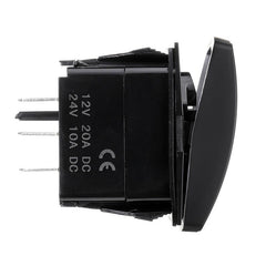 Rocker Switch LED Light Bar On-Off 6 Pins 12-24V Car Truck Boat 11 Sizes