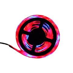 DC12V 2M Red:Blue 5:1 Full Spectrum LED Grow Strip Hydroponic Plant Light Kit