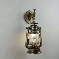 Antique Vintage Exterior Lantern Wall Lamp Bar Cafe Sconce Lighting Fixture