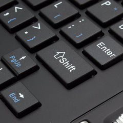 Wireless Air Keyboard 2-In-1 Mouse Scroll Wheel German Keyboard with Optical Trackball for Mini PC Android
