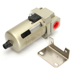 Air Filter 1/2" Air Inline Drain Filter Compressor Water Moisture Trap Separator